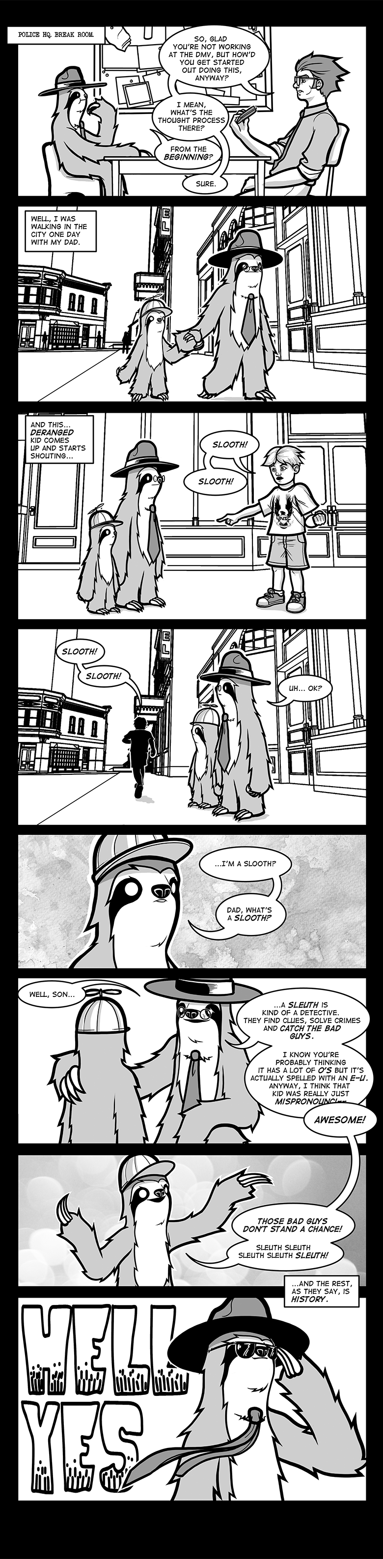 Detective Sloth: Origins Detective Sloth: Origins